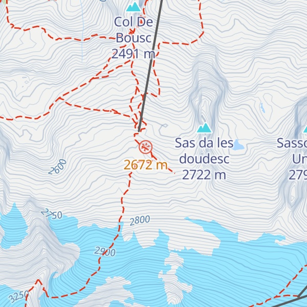 Map of Rifugio Capanna al Ghiacciaio