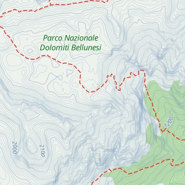 Map of Malga Pietenetta