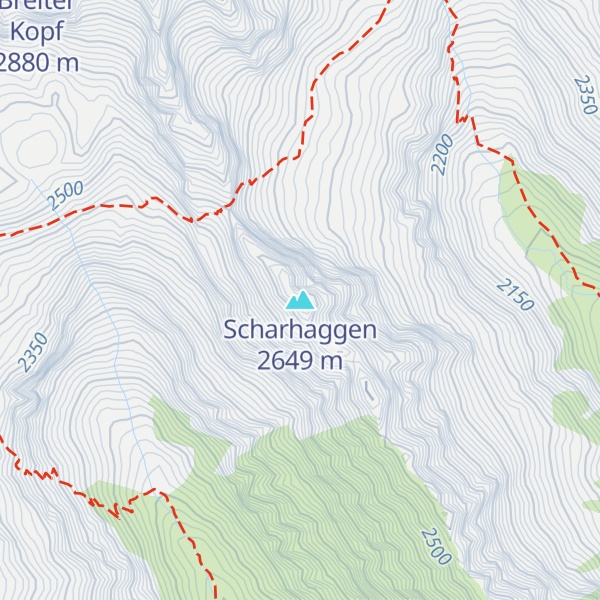 Map of Scharhaggen