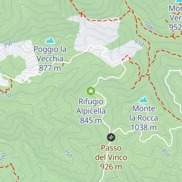 Map of Rifugio Alpicella