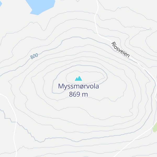 Map of Myssmørvola