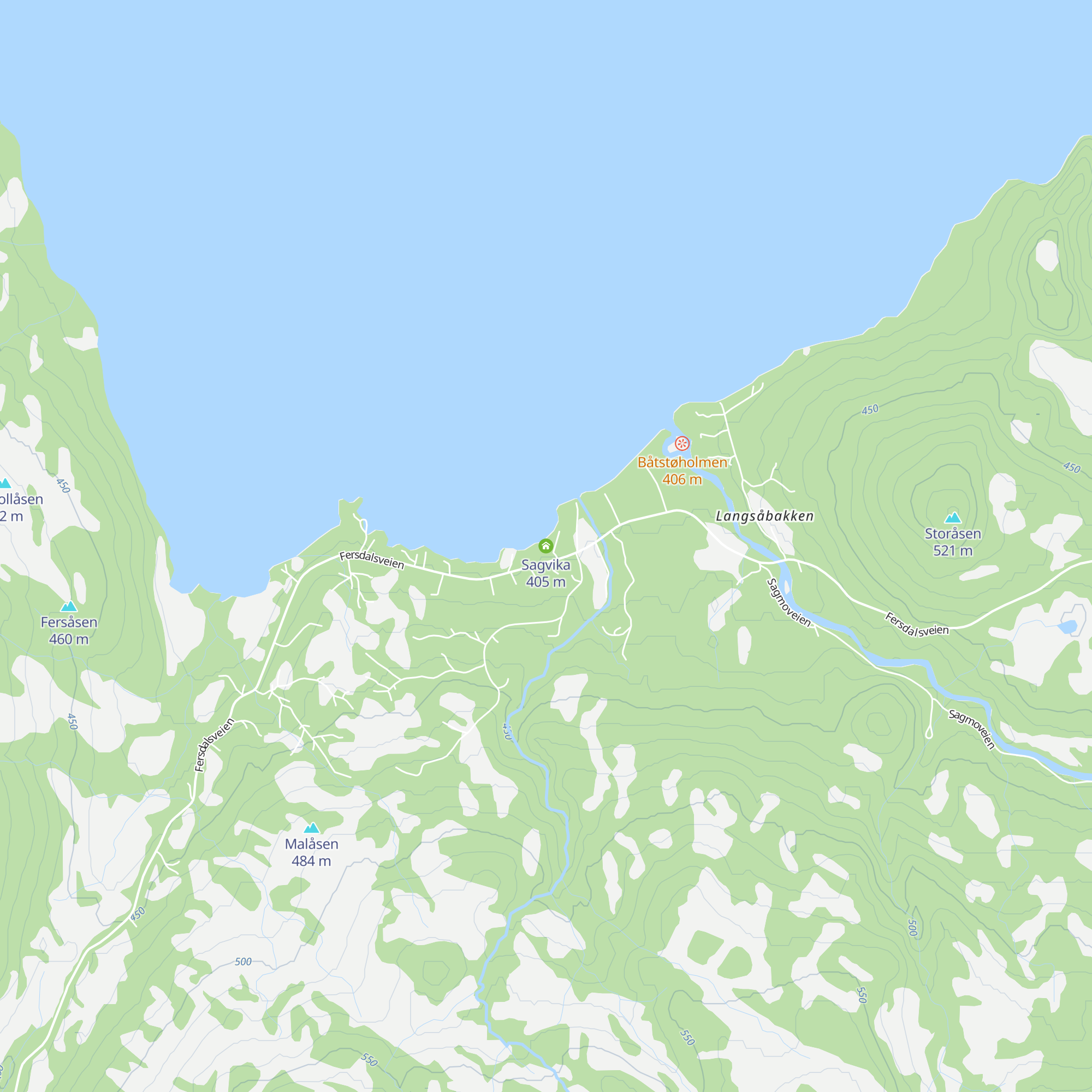 Sagvika map