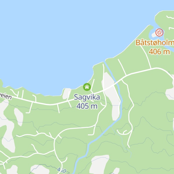 Map of Sagvika
