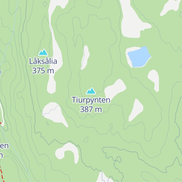 Map of Tiurpynten