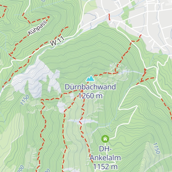 Map of Schlierseespitz
