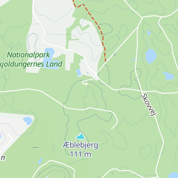 Map of Skovbakke
