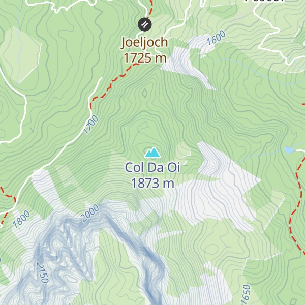Map of Col Da Oi
