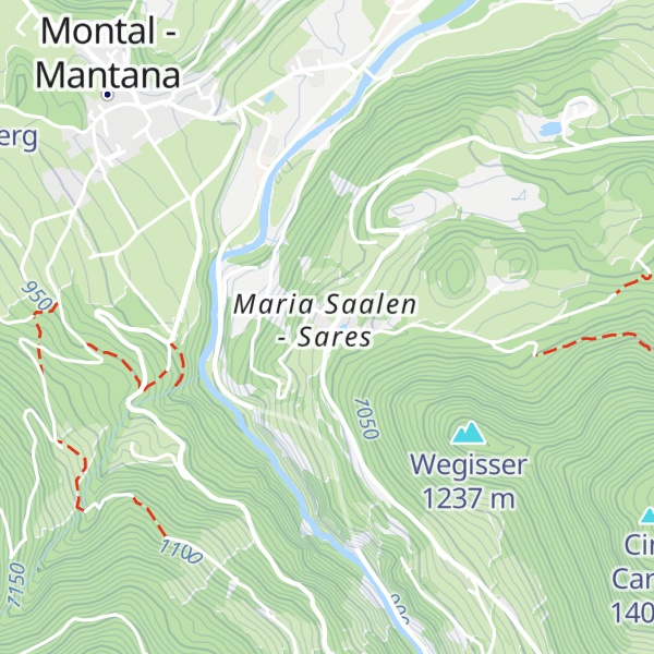 Map of Gasthof Saalerwirt
