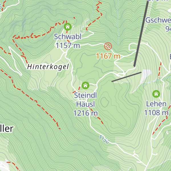 Map of Steindl Häusl