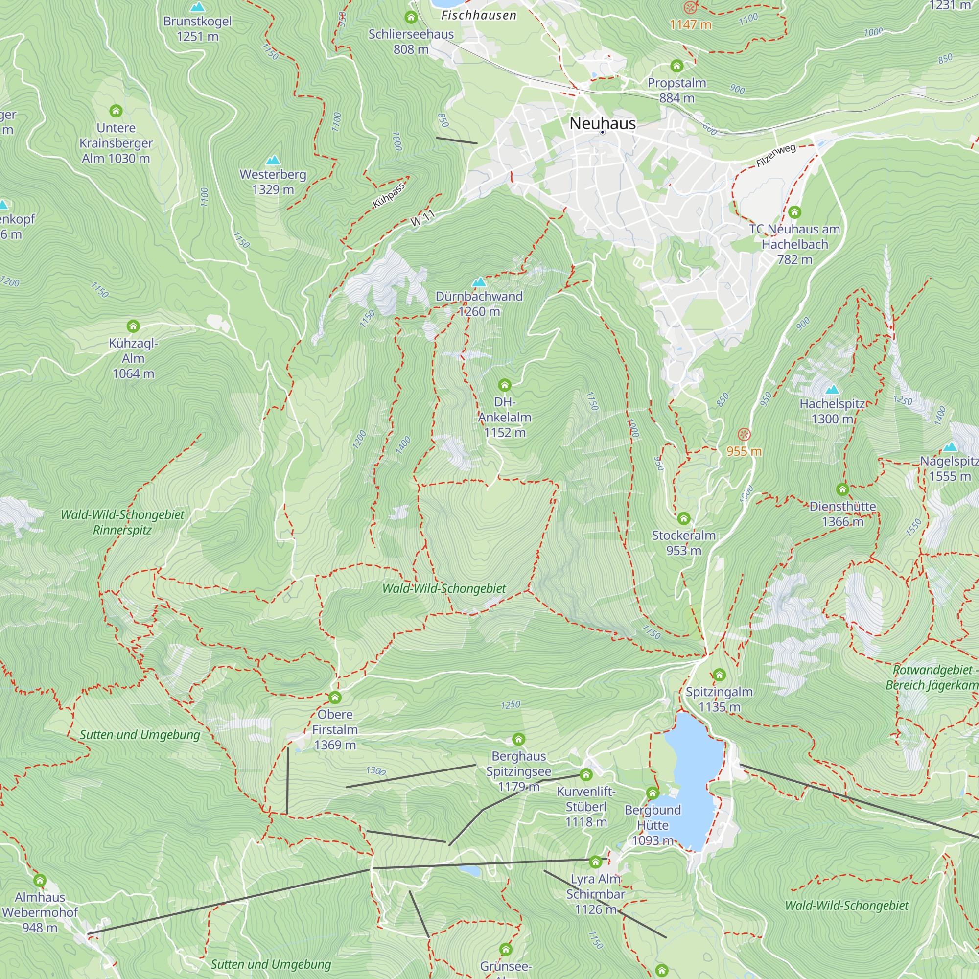 Ehard-Alm map