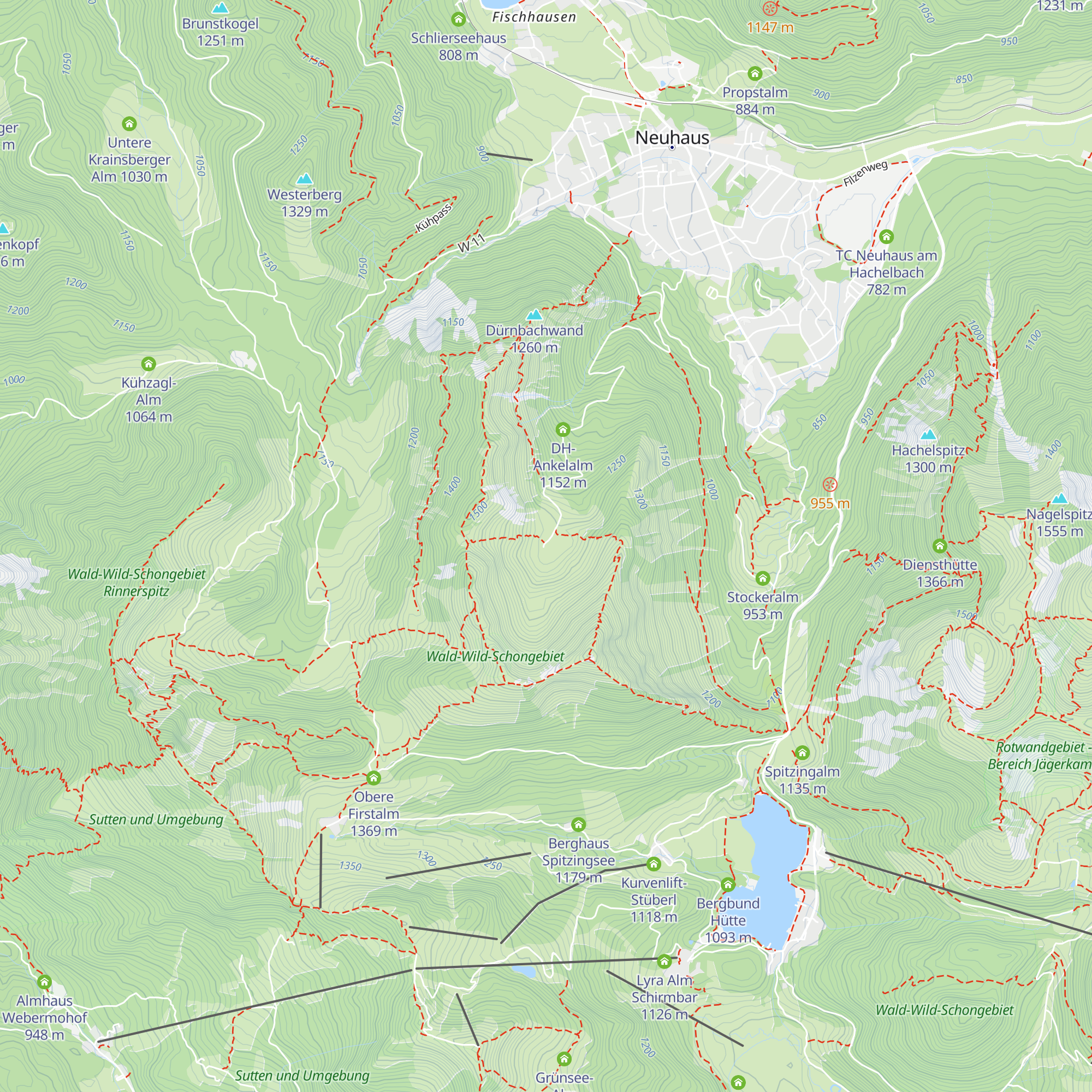 Ehard-Alm map