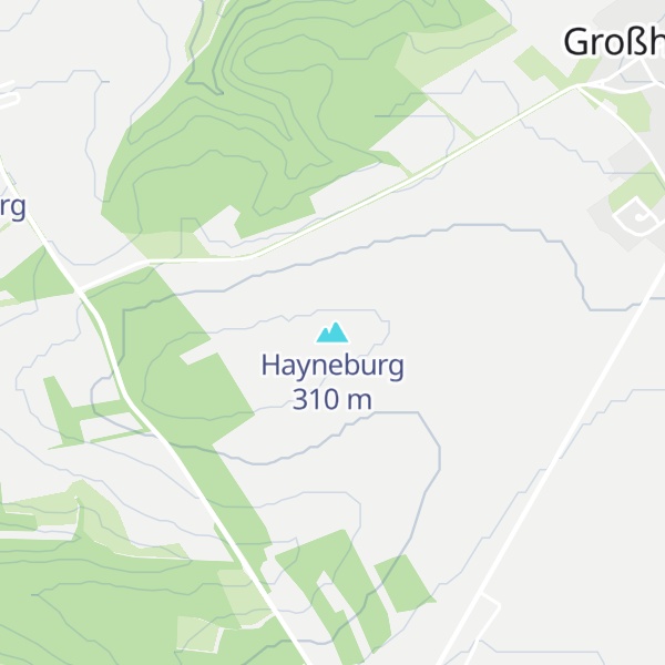 Map of Hayneburg