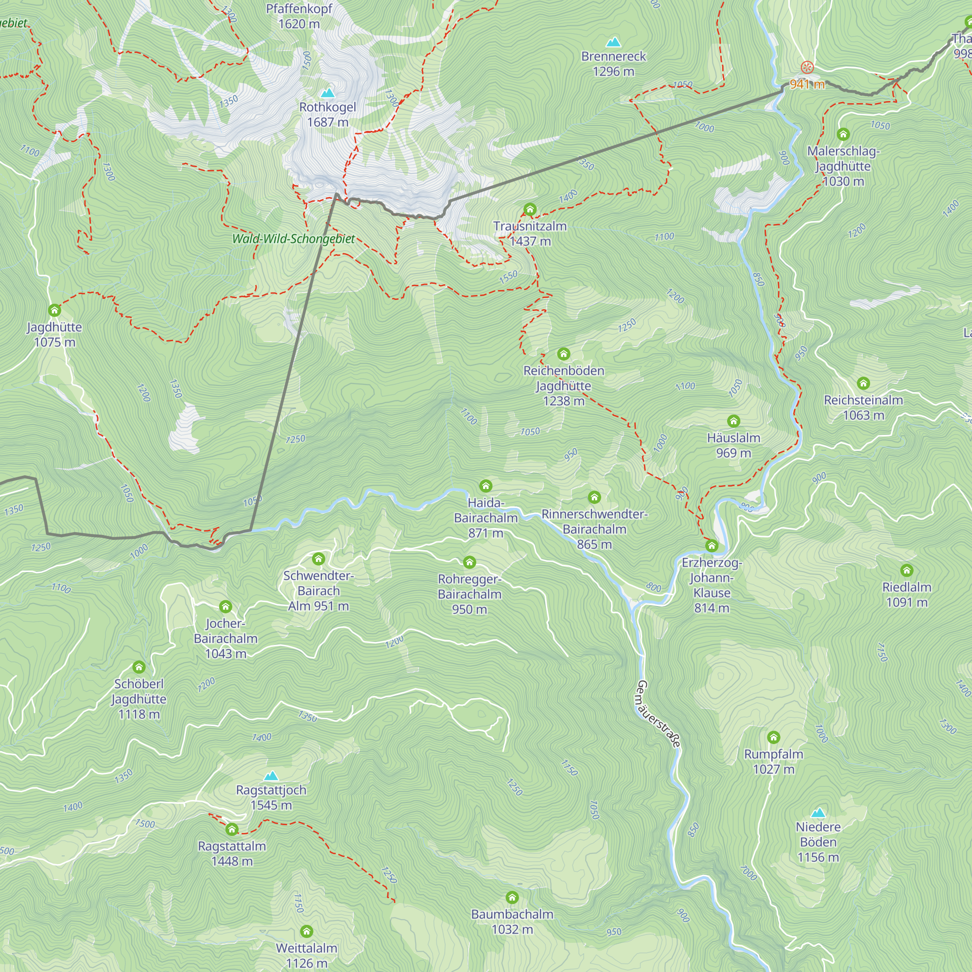 Haida-Bairachalm map