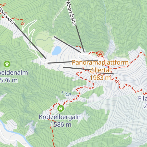 Map of Filznalm