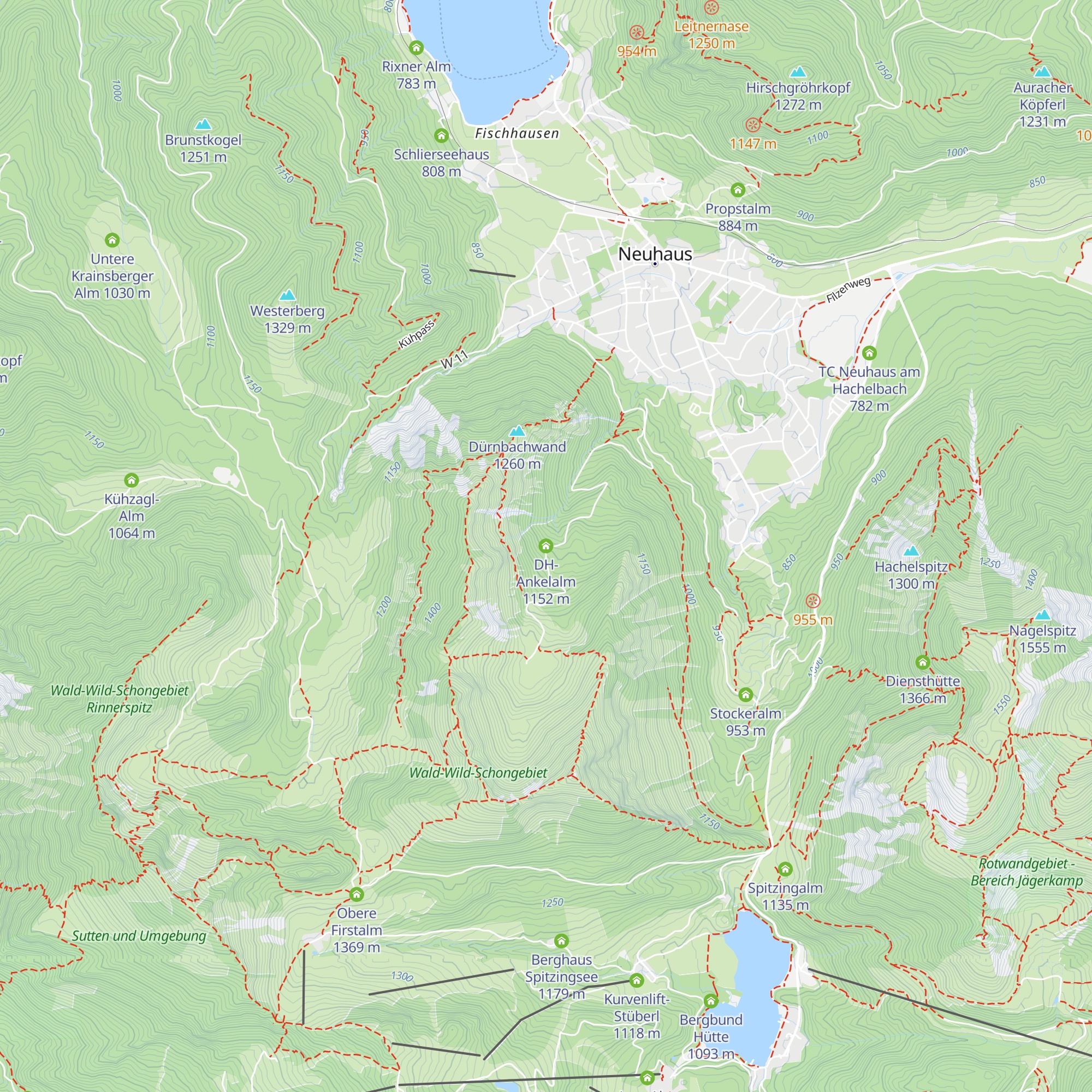 DH-Ankelalm map