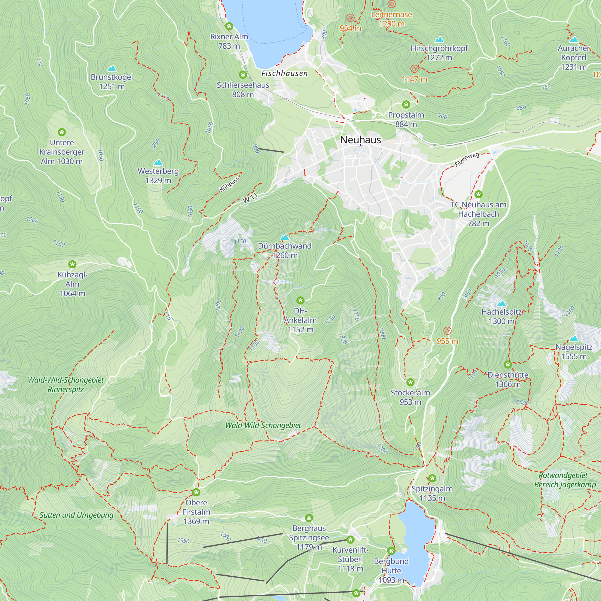 DH-Ankelalm map