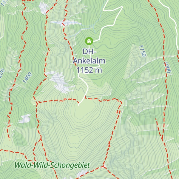 Map of Ankel-Alm