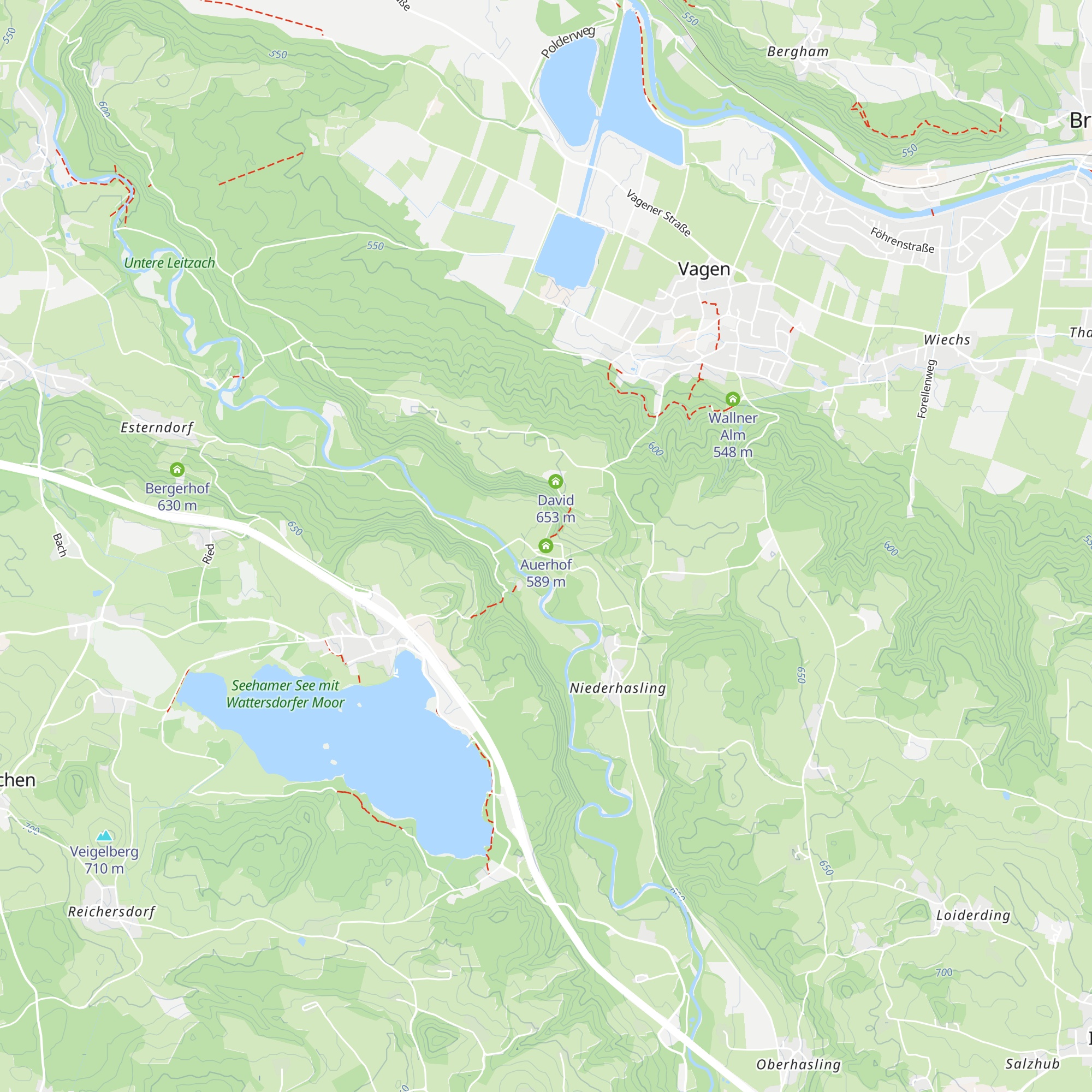 Auerhof map