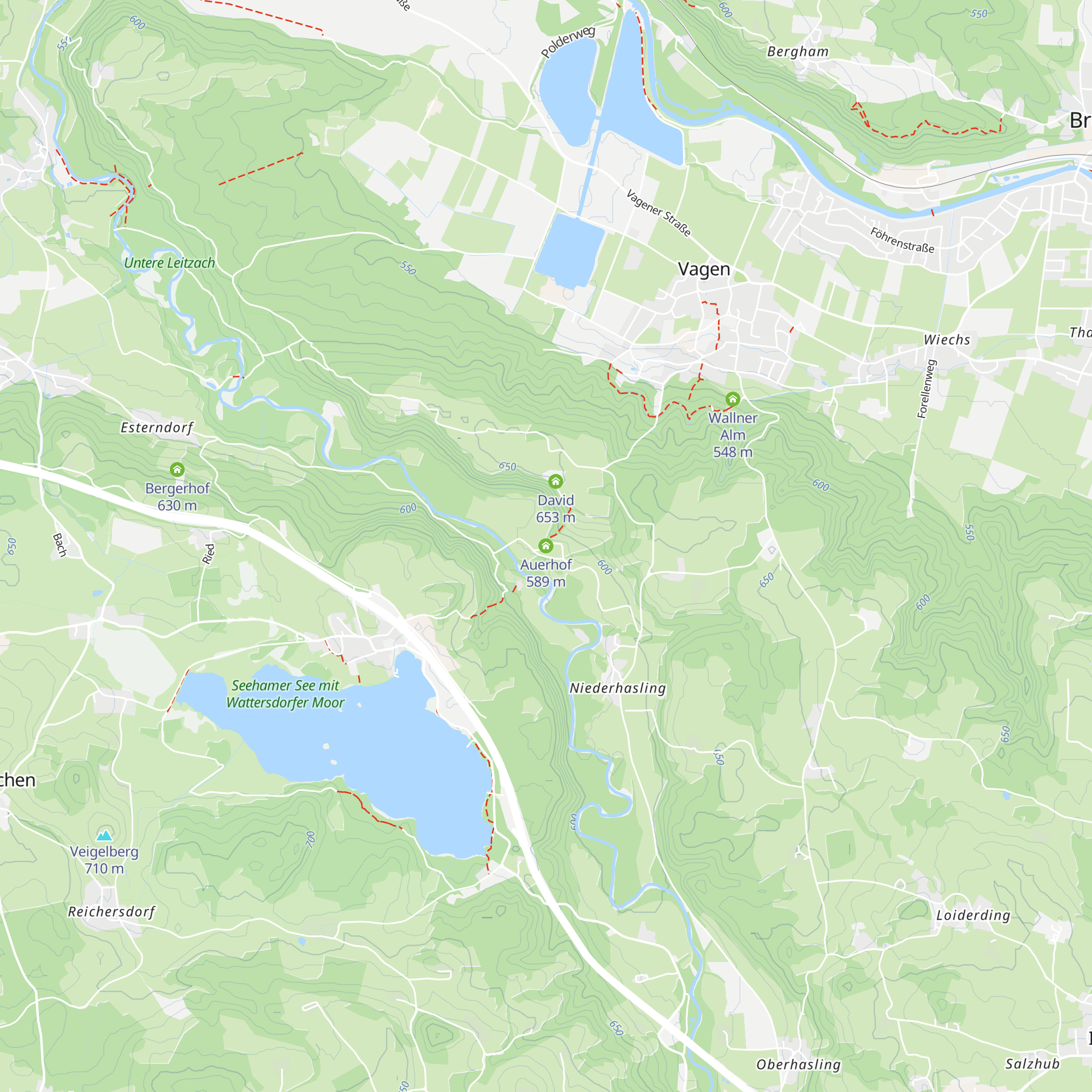 Auerhof map