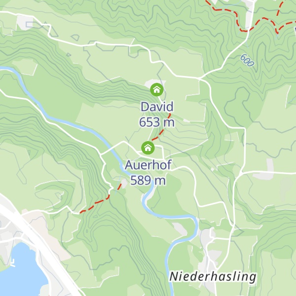 Map of Auerhof