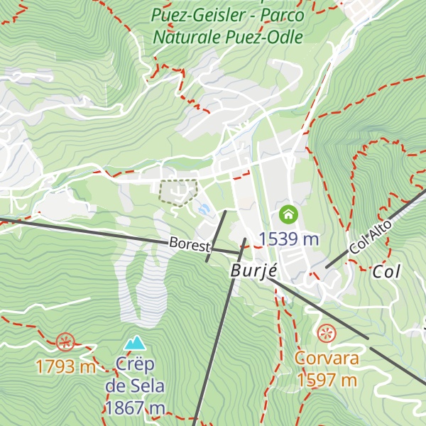 Map of Bar del Lago