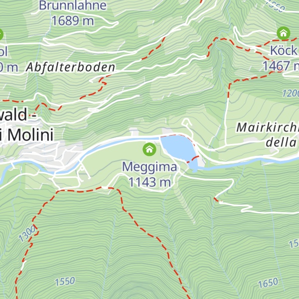 Map of Meggima