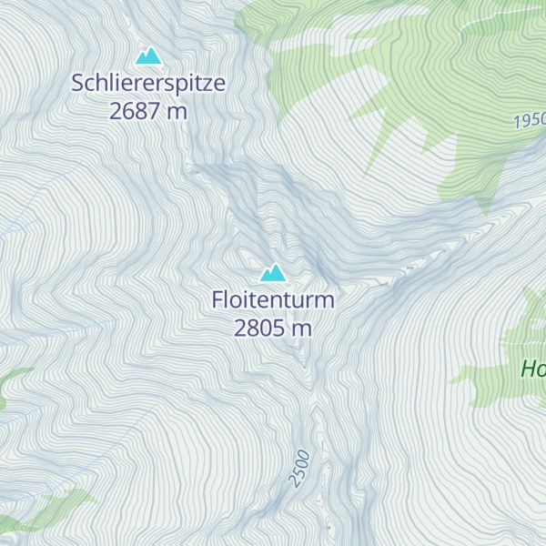 Map of Floitenturm