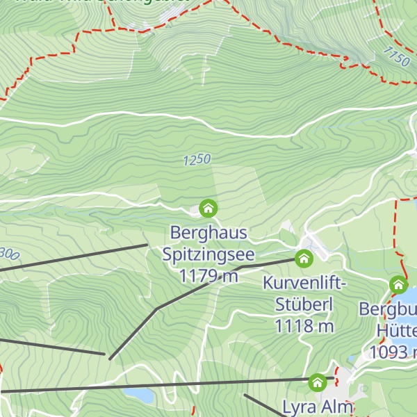 Map of Berghaus Spitzingsee