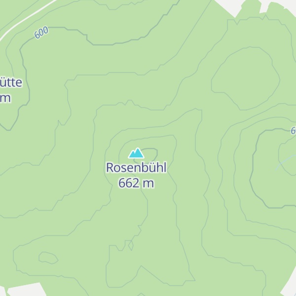 Map of Rosenbühlhütte