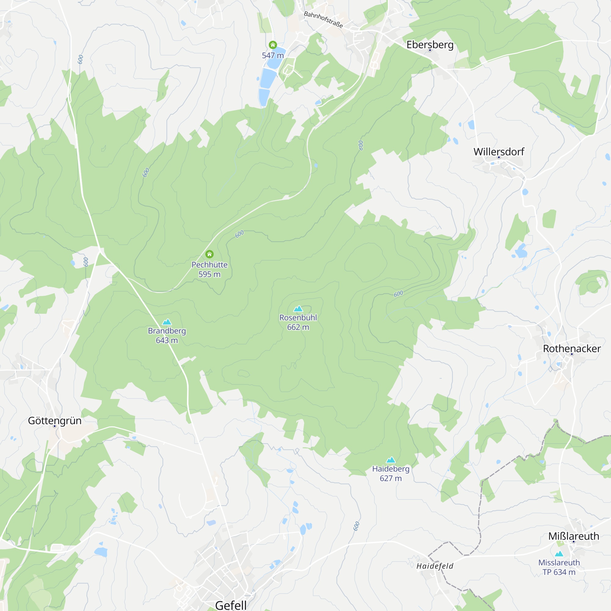 Rosenbühlhütte map