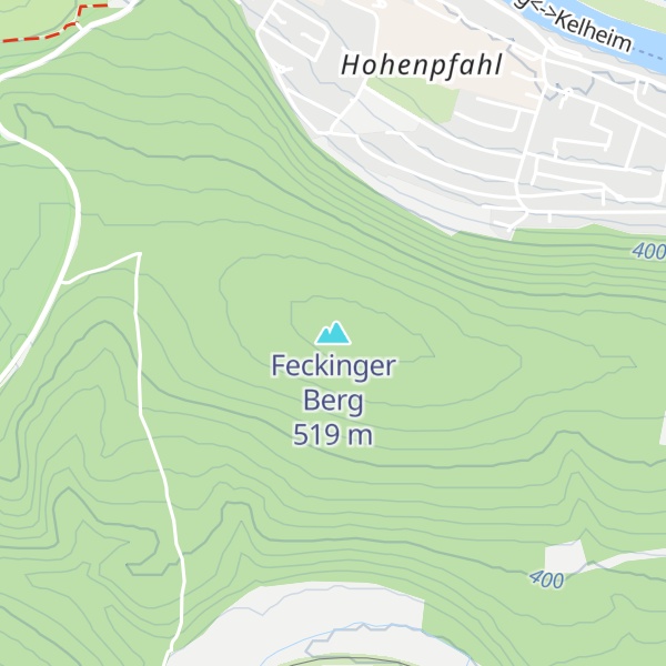 Map of Feckinger Berg