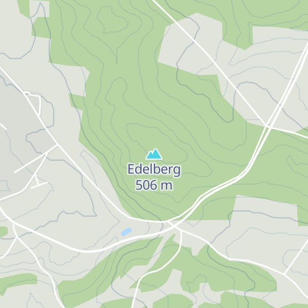 Map of Edelberg