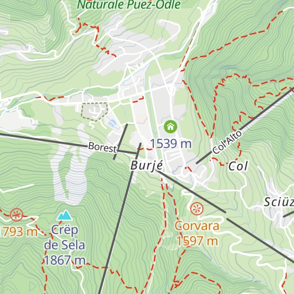 Map of Corf