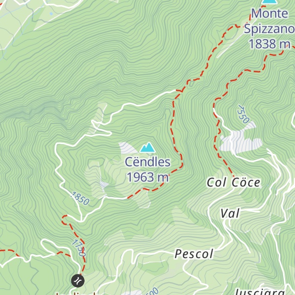 Map of Cëndles