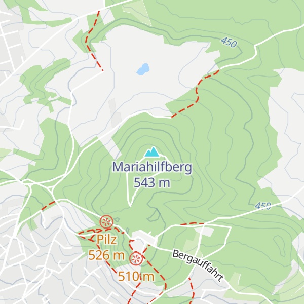 Map of Mariahilfberg