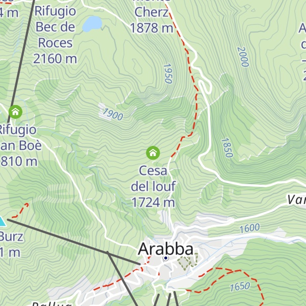 Map of Cesa del louf