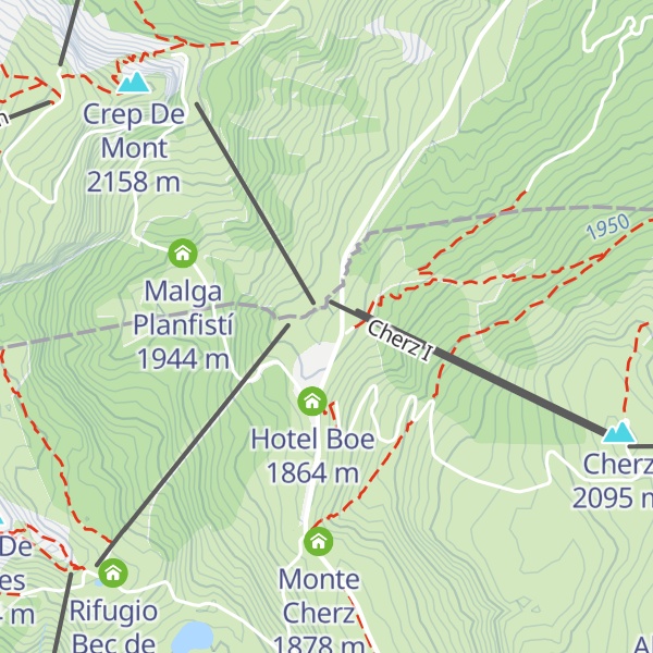 Map of La Tambra