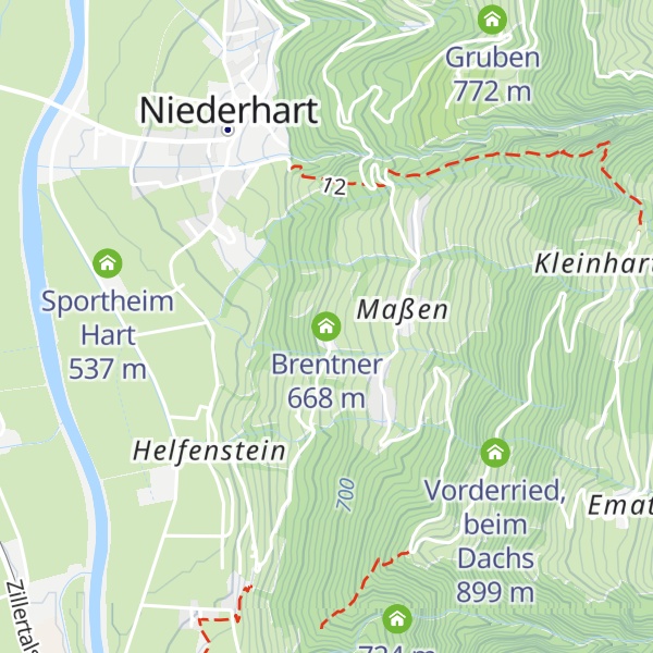 Map of Brentner