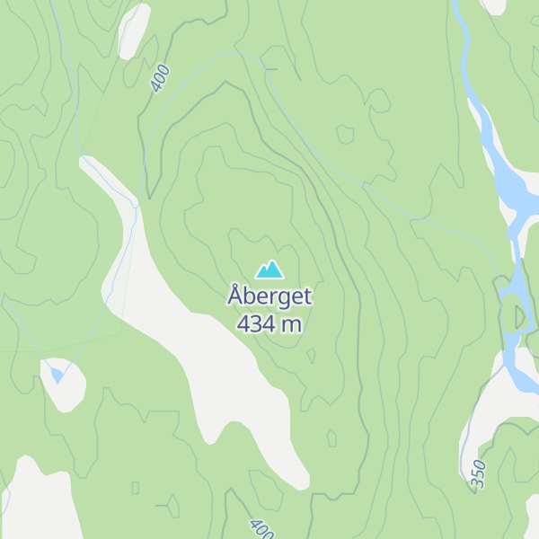 Map of Åberget