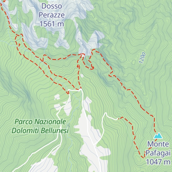 Map of Baita San Martino