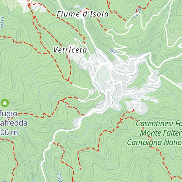 Map of Rifugio Casanova