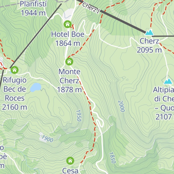 Map of Hotel Grifone