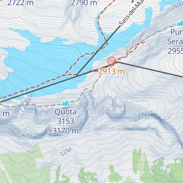 Map of Quota 3065