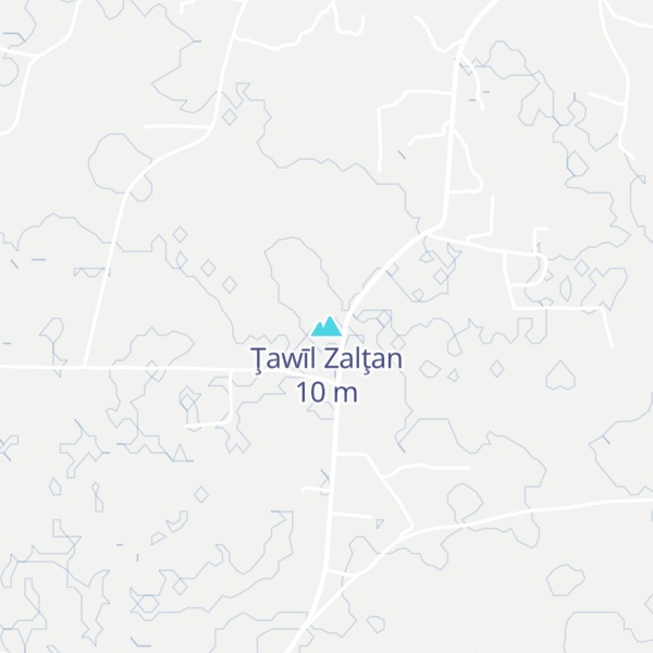 Map of Ţawīl Zalţan
