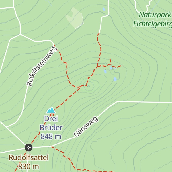 Map of Rudolfstein