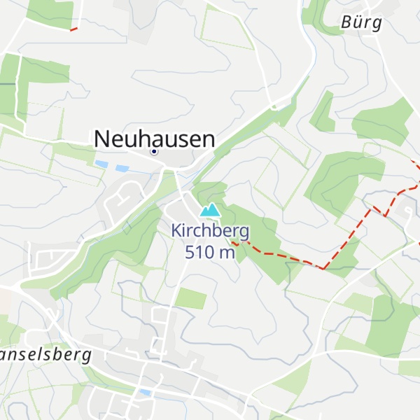 Map of Kirchberg