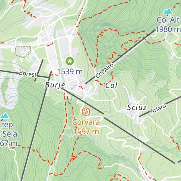 Map of Tavern/Après Ski L'Murin