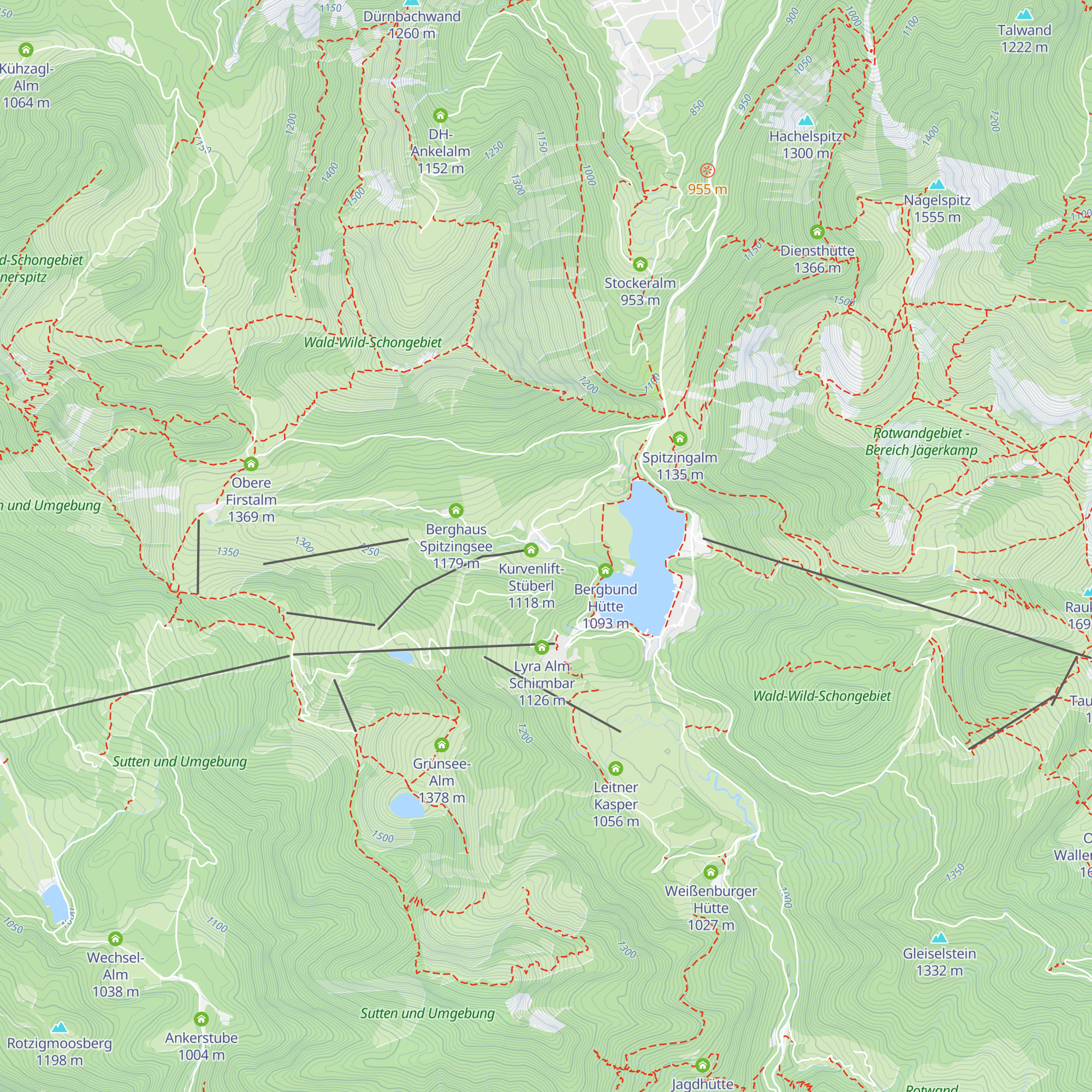 BLSV Haus Bergsee map