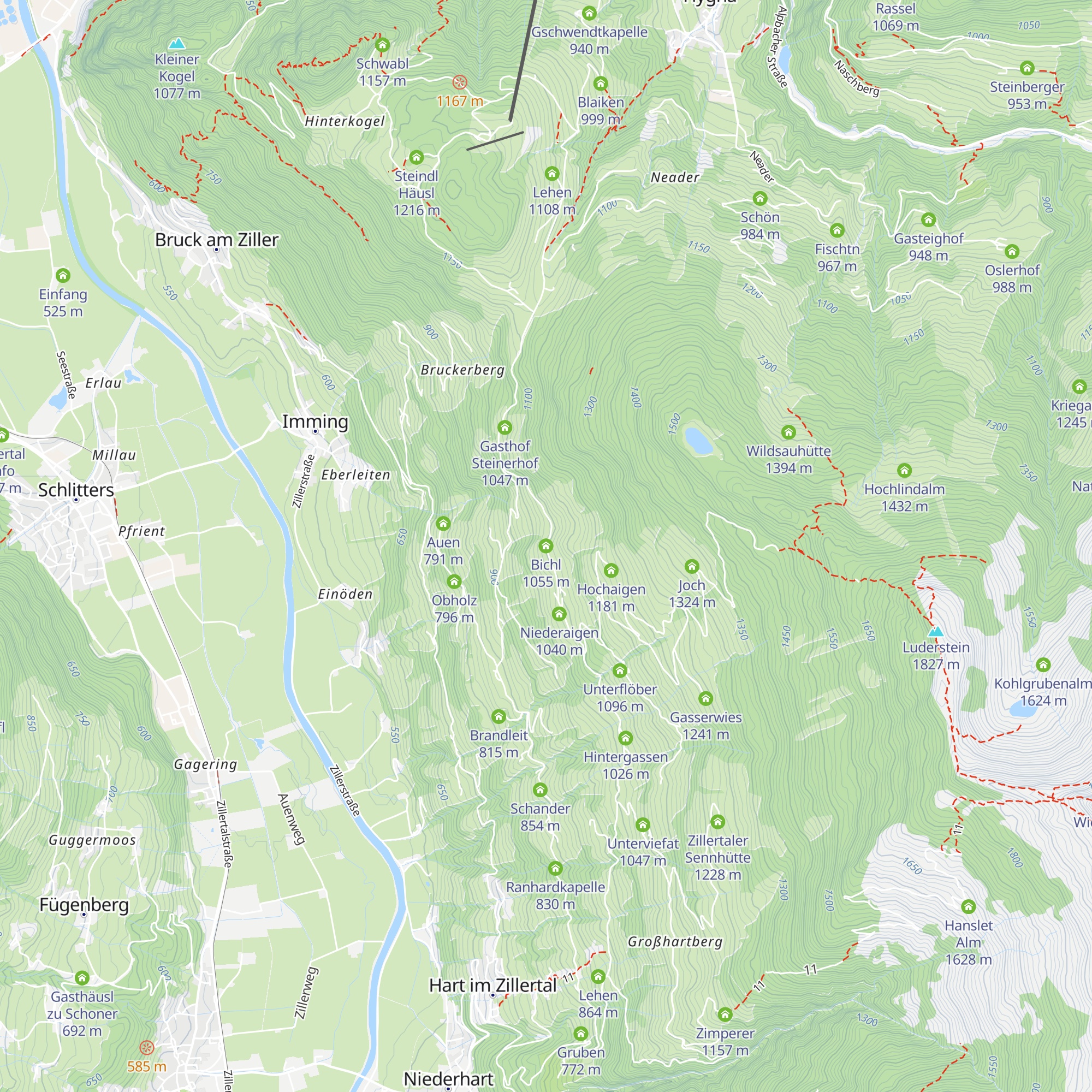 Bichl map