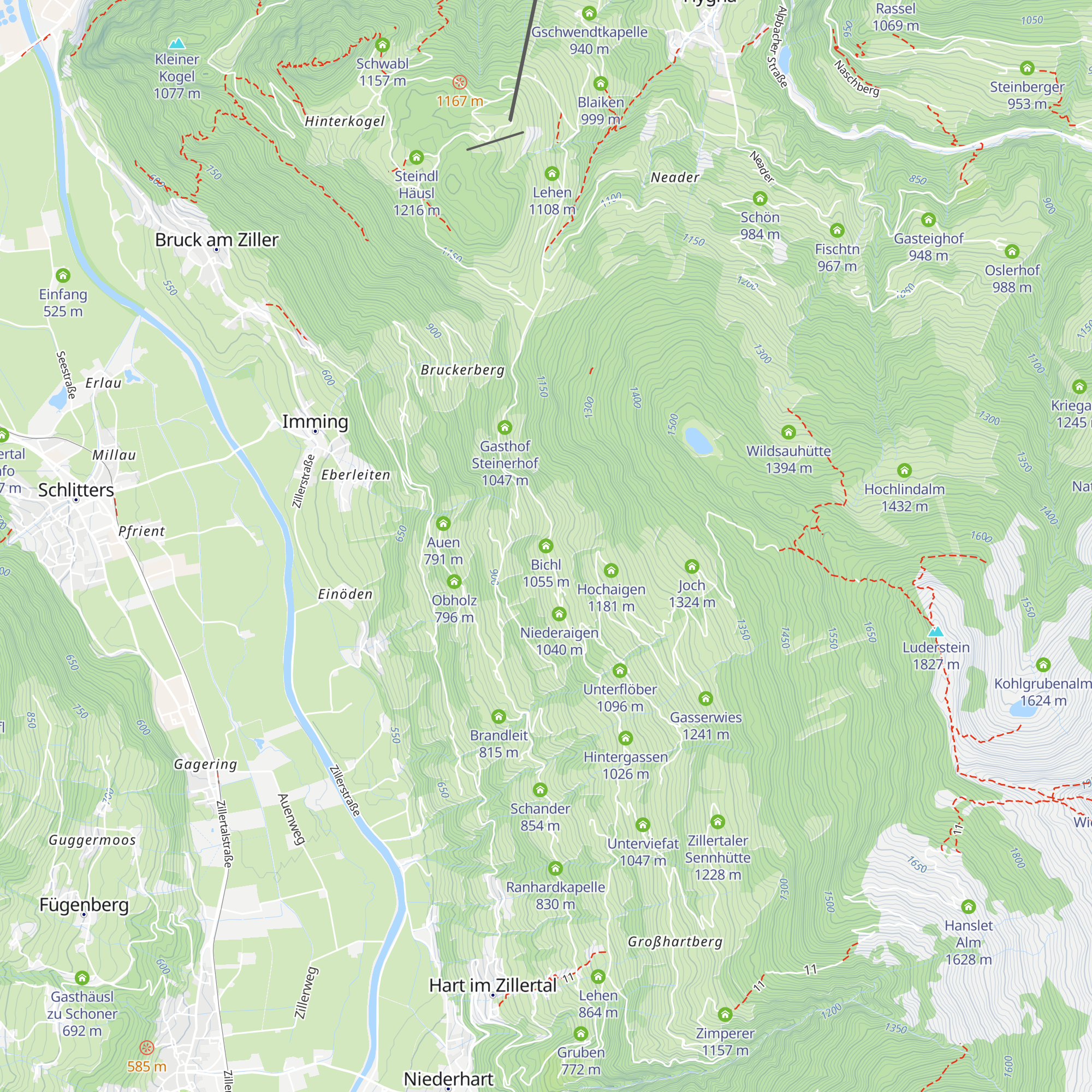 Bichl map